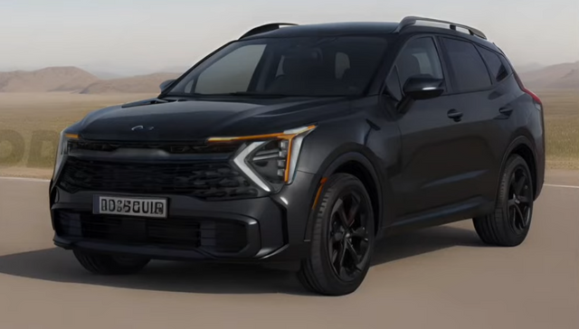 ▲스포티지 부분 변경 모델 예상도(사진=유튜브 'DIGIMODS DESIGN')