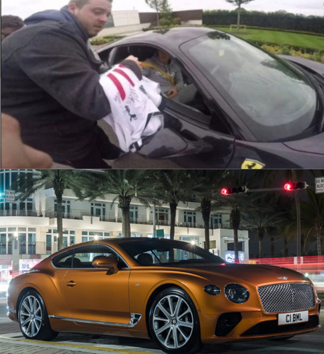 ▲손흥민 페라리 458 이탈리아, 벤틀리 컨티넨탈 GT (사진=더선, 벤틀리)