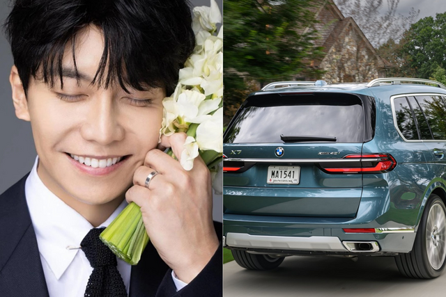 ▲이승기, BMW X7 (사진=휴먼메이드, BMW)