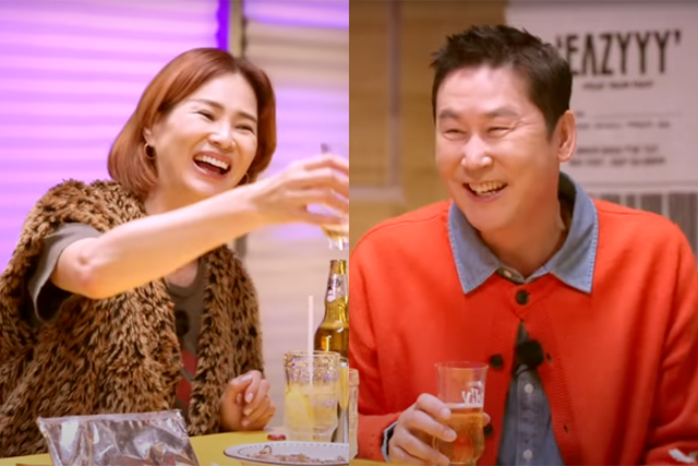 ▲이소라, 신동엽 (사진=유튜브 채널 '슈퍼마켙 소라')