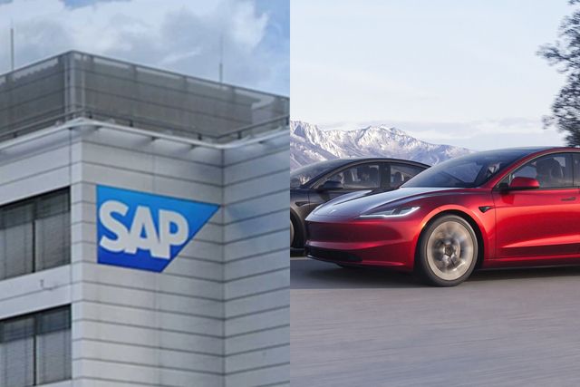 ▲독일 소프트웨어 업체 SAP가 테슬라 구매를 중단하기로 결정했다(사진=SAP, 테슬라)
