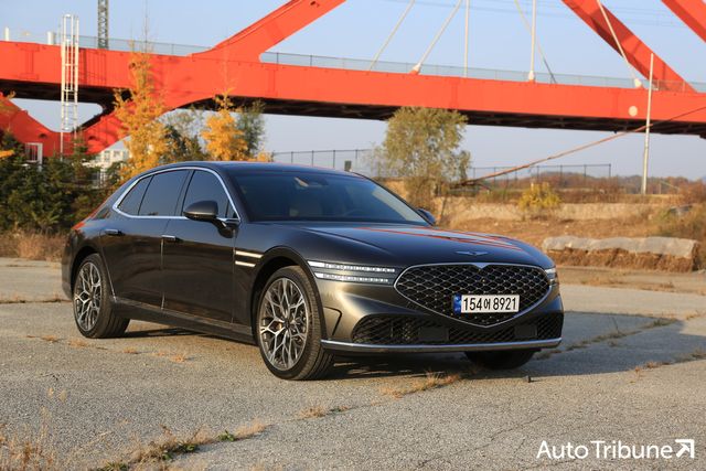 ▲제네시스 G90(사진=양봉수 기자)