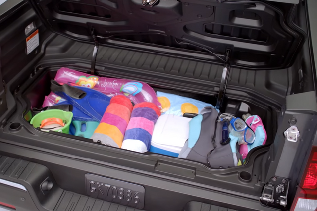 ▲혼다 릿지라인 '인-베드 트렁크'(사진=혼다)