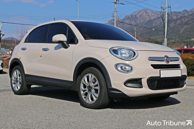 ▲피아트 500X(사진=최현진 기자)