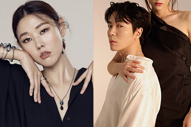 ▲한혜진, 김재욱 (사진= 트롤비즈, 코스모폴리탄)