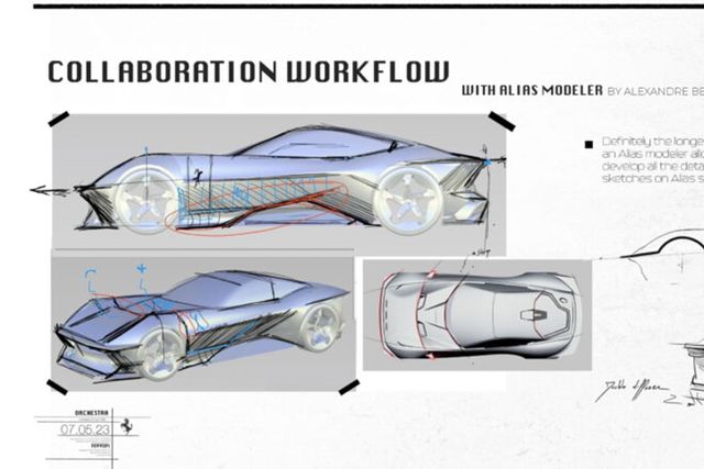 ▲페라리 전기차 렌더링(사진=carscoops)