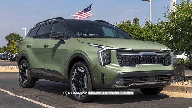 ▲기아 스포티지 부분 변경 모델 이전 예상도(사진=유튜브 '뉴욕맘모스')