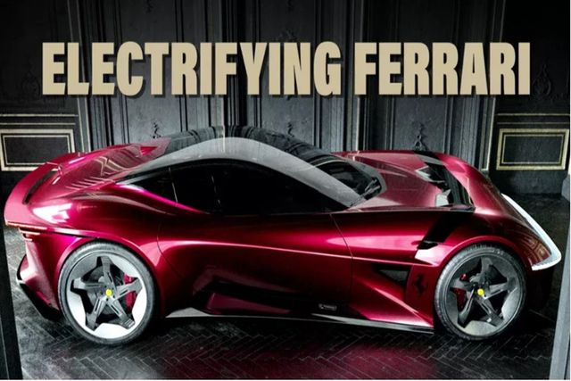 ▲페라리 전기차 렌더링(사진=carscoops)