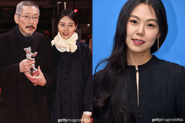 ▲홍상수와 김민희, 김민희 (사진=게티이미지코리아)