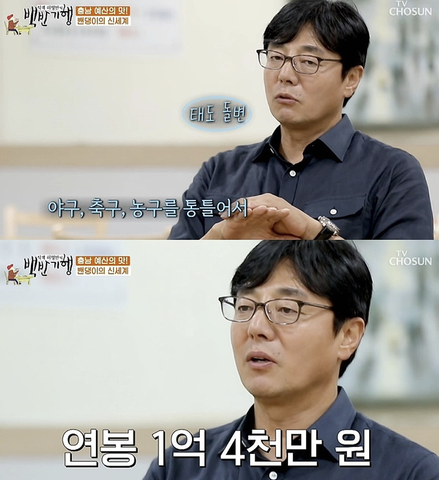 ▲황선홍 (사진=TV조선 '식객허영만의백반기행')