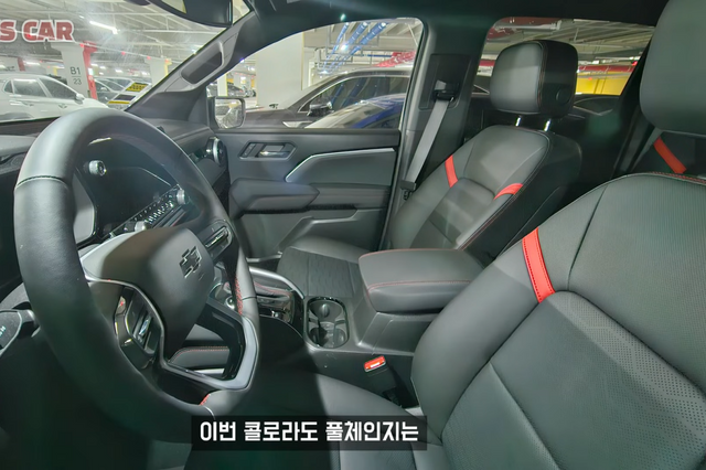 ▲쉐보레 신형 콜로라도 Z71(사진=유튜브 '숏카')