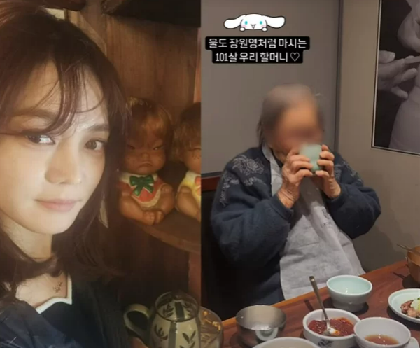 ▲안현모, 안현모의 할머니 (사진=안현모 SNS)