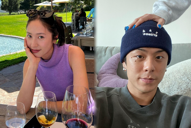 ▲정수정, 빈지노(사진=정수정, 빈지노SNS)