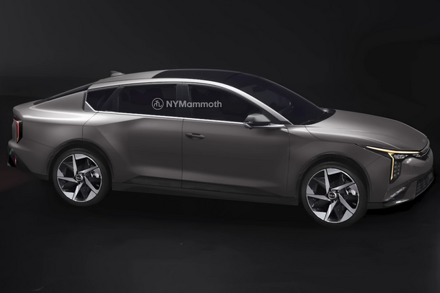 ▲기아 신형 K4 예상도(사진=유튜브 '뉴욕맘모스')