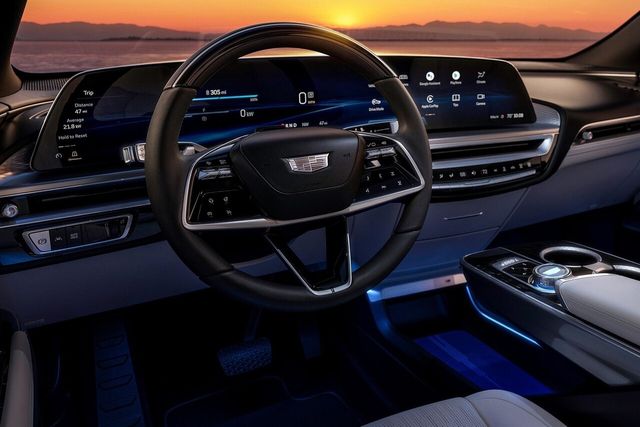 ▲캐딜락 리릭 실내(사진=캐딜락)