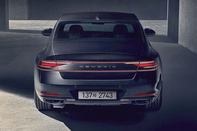 ▲제네시스 G90 블랙(사진=제네시스)