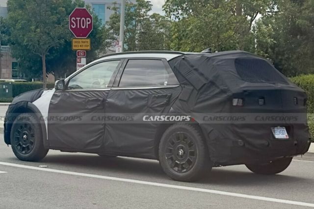 ▲현대 아이오닉 5 XRT 스파이샷(사진=Carscoops)