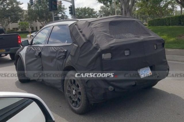 ▲현대 아이오닉 5 XRT 스파이샷(사진=Carscoops)