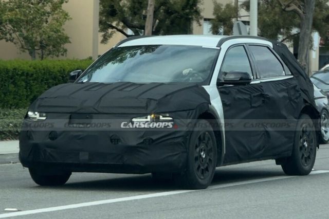 ▲현대 아이오닉 5 XRT 스파이샷(사진=Carscoops)
