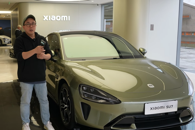 ▲샤오미 SU7(사진=유튜브 '모트라인')