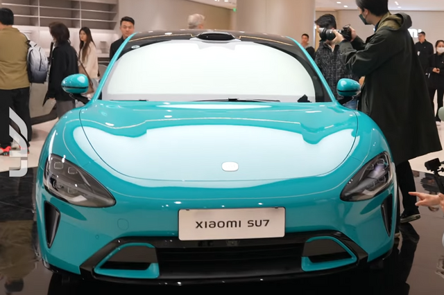 ▲샤오미 SU7(사진=유튜브 '모트라인')