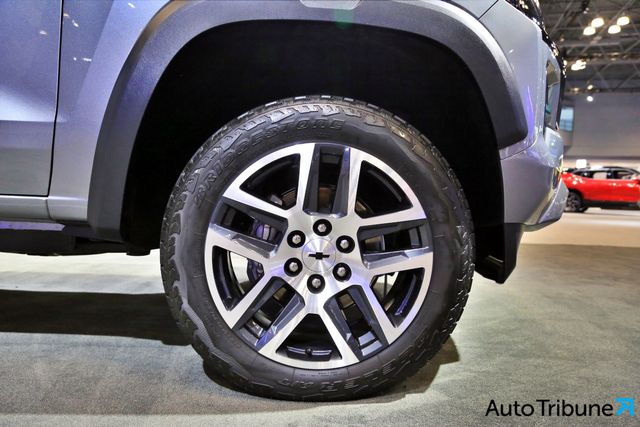 ▲쉐보레 신형 콜로라도 Z71 휠(사진=양봉수 기자)