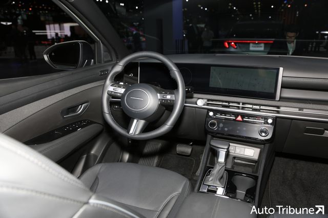 ▲현대 신형 싼타크루즈 실내(사진=양봉수 기자)