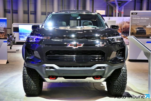 ▲쉐보레 신형 콜로라도 ZR2 전면(사진=양봉수 기자)