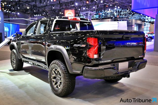 ▲쉐보레 신형 콜로라도 ZR2 후측면(사진=양봉수 기자)