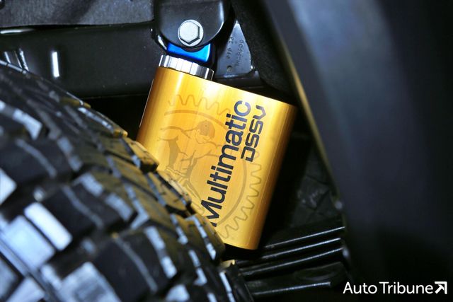 ▲쉐보레 신형 콜로라도 ZR2에 탑재된 멀티매틱 DSSV 쇽업소버(사진=양봉수 기자)