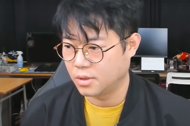 ▲감스트 (사진='아프리카TV'' 감스트 라이브 방송)