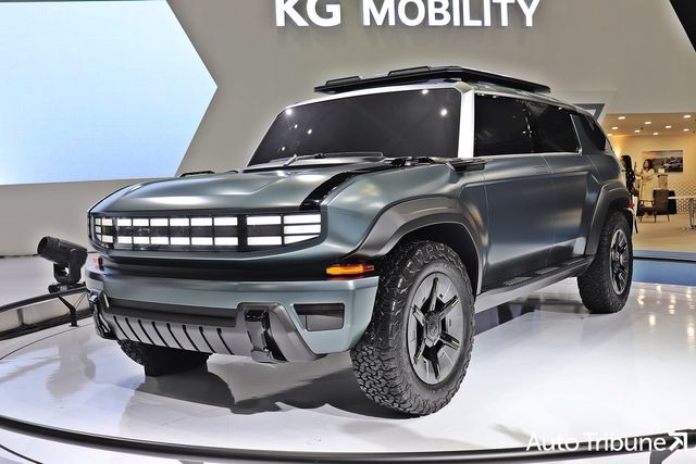 ▲KG모빌리티 F100 콘셉트(사진=최현진 기자)