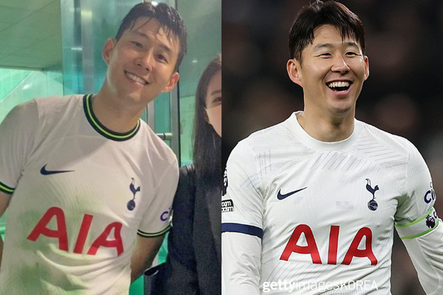 ▲손흥민 (사진=방송인 이정현 SNS, 게티이미지코리아)