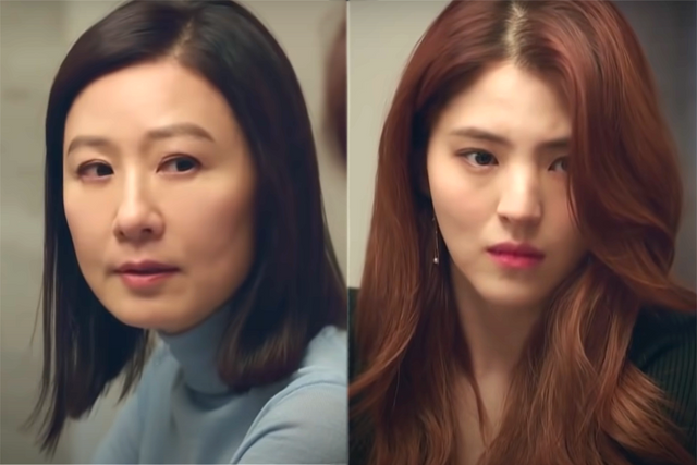 ▲김희애, 한소희 (사진= JTBC '부부의 세계')