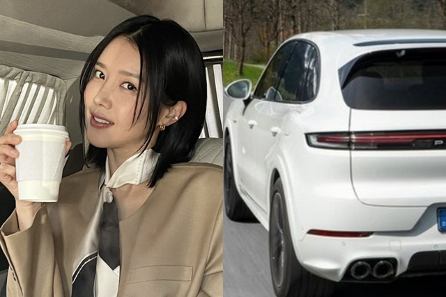 ▲채정안 (사진=채정안 SNS, 포르쉐 코리아)