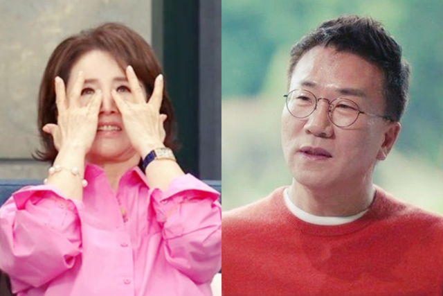 ▲선우은숙, 유영재 (사진=MBN 속풀이쇼 동치미)