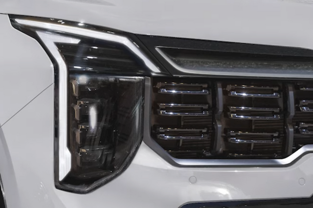 ▲기아 스포티지 부분 변경 모델 헤드램프 예상도(사진=유튜브 '뉴욕맘모스')