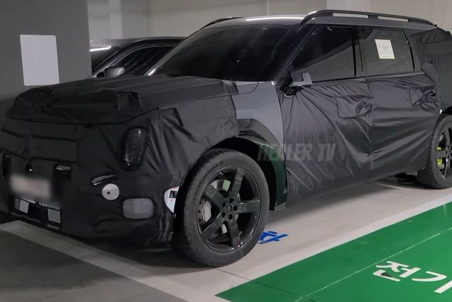 ▲기아 EV9 GT 테스트카(사진=유튜브'힐러티비')