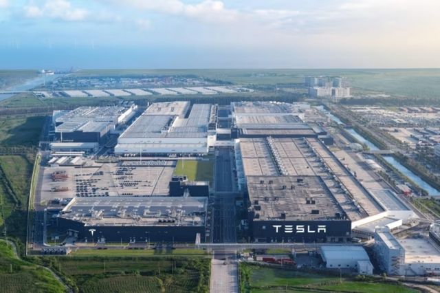 ▲테슬라 기가 상하이(사진=테슬라)