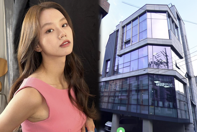 ▲혜리, 혜리 건물 (사진=혜리 SNS, 네이버지도)