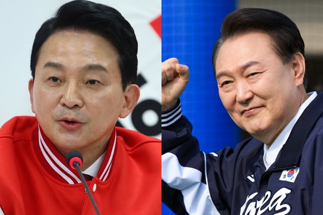 ▲원희룡 전 국토교통부 장관과 윤석열 대통령 (사진=연합뉴스)