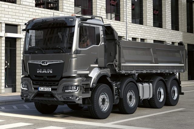 ▲만 TGS 덤프트럭(사진=만)