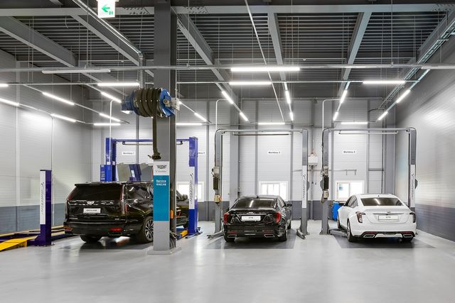 ▲캐딜락 부산 서비스센터(사진=캐딜락)