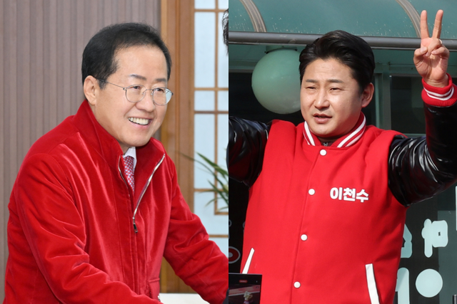 ▲홍준표 대구시장, 이천수(사진=연합뉴스)