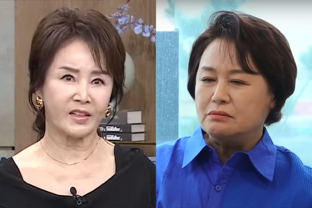 ▲선우은숙, 박원숙 (사진=KBS '동치미', '박원숙의 같이 삽시다')