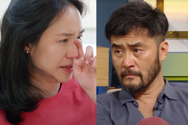 ▲강주은, 최민수 (사진= 갓파더, 해피투게더)