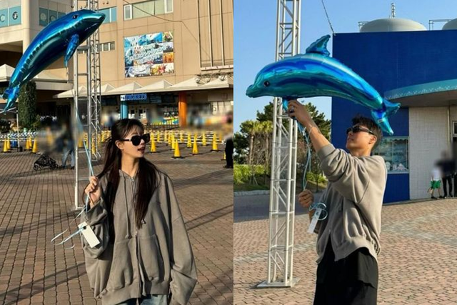 ▲이미주, 송범근 (사진=SNS)