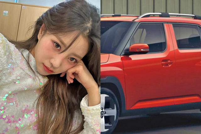 ▲이미주, 캐스퍼 (사진=이미주 SNS, 현대자동차)