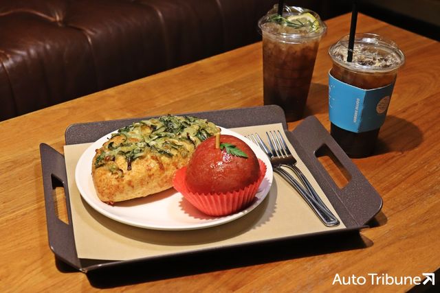 ▲충주 사과로 만든 사과빵이 명물이다(사진=최현진 기자)