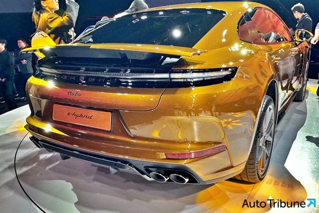 ▲포르쉐 신형 파나메라 터보 E-하이브리드(사진=신동빈 기자)